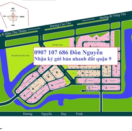 Kho lựa chọn đất nền Sổ đỏ dự án Đại Học Bách Khoa Phú Hữu Quận 9 - Đỗ Xuân Hợp Nguyễn Duy Trinh