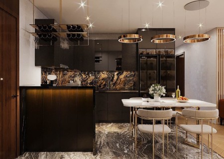 Cho thuê 3 PN Lumiere Thảo Điền - Nội thất cao cấp