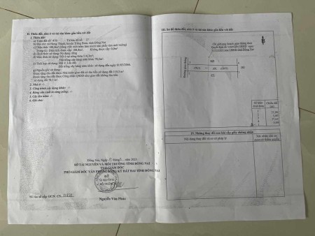 Cần bán gấp MT kinh doanh 20 Hưng Thịnh, Trảng Bom, Đồng Nai, giá chỉ 1TY550