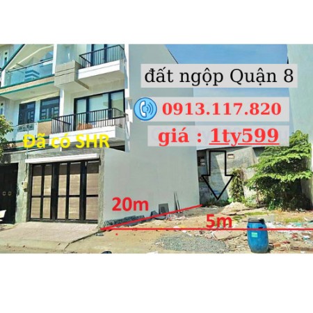Bán gấp đất kdc Phạm Thế Hiển, Quận 8, Tp HCM.