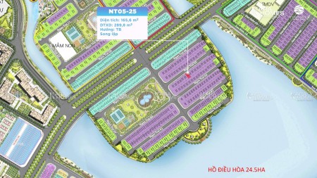 Bán biệt thự song lập Ngọc Trai đảo nhỏ 165,6m2 giá rẻ nhất 36 tỷ bao phí tại dự án Vinhomes OCP1
