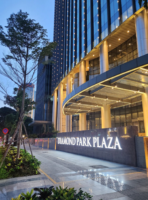 Chủ đầu tư BRG Group cho thuê mặt bằng tại Diamond Park 16Láng Hạ, vị trí đẹp trung tâm quận Ba Đình