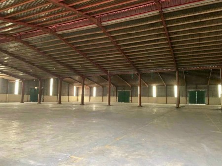 Cho thuê kho Thuận An, Bình Dương. Từ 1.000 đến 30.000 tuỳ nhu cầu, pccc nghiệm thu, 65k/m2