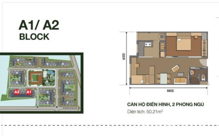 Bán căn hộ 50m2 chung cư Ehome 3 hồ học lãm Bình Tân