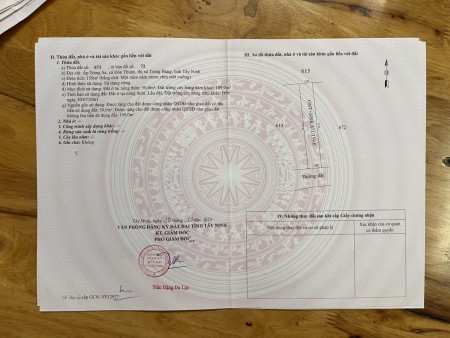 Bán đất lô góc full thổ ngay kcn Phước Đông.