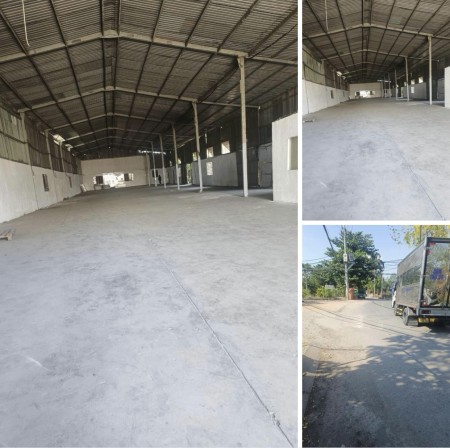 Mặt bằng kho xưởng cho thuê 1000m2 (55 triệu) An Phú Đông Quận 12
