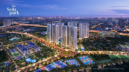 Cơ hội vàng chiết khấu 3% cho 500 căn hộ booking đầu tiên. Sola Park - Vinhome Smart City