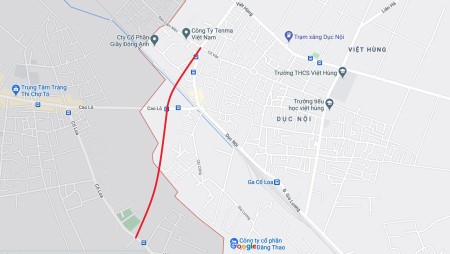 Bán mảnh đất ở xã Việt Hùng, mặt đường đầu làng rộng 10m, tổng diện tích 55m2