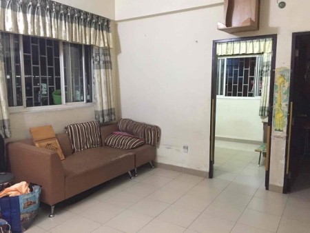 Cần cho thuê gấp căn hộ Hùng Vương Quận 5, Dt: 65 m2, 2PN, Giá: 9 tr/th, Có đủ nội thất