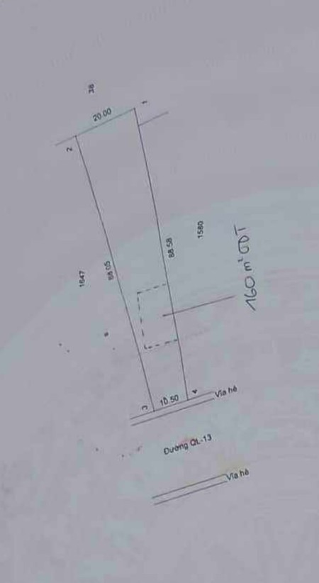 Cần bán đất Quốc Lộ 13, DT 1344m2, giá 12 tỷ