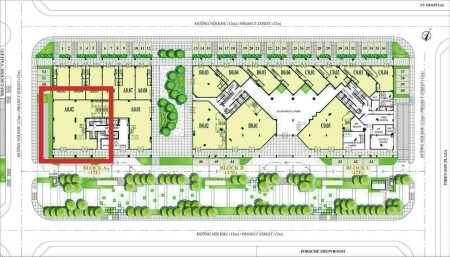 Bán Shop đang cho thuê 151tr/tháng, HĐ 5 năm, tăng 8%/2năm, căn góc MT Scenic Valley 450m2 giá 54tỷ