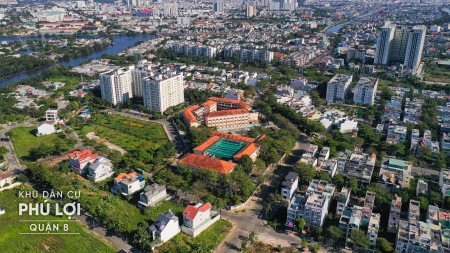 Đất nền ở khu dân cư Phú Lợi ngay mặt tiền đường Phạm Thế Hiển