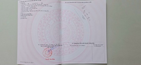 Bán lô góc 2 mặt tiền, khu tái định cư tân hoà xã tân hoà QL51