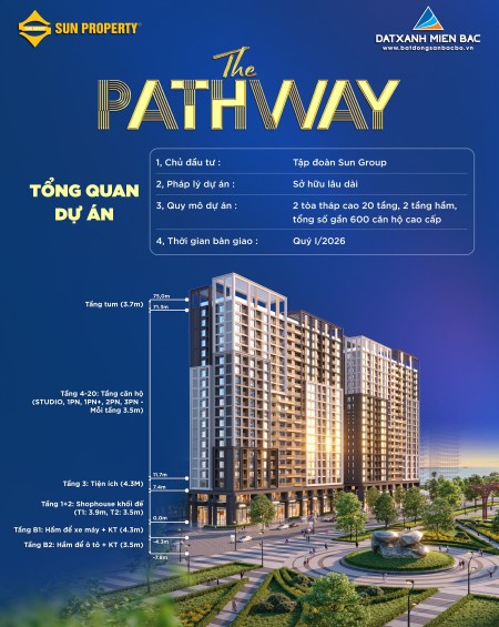 Căn hộ The Pathway Sầm Sơn - chính sách hấp dẫn trước ngày ra mắt