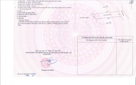 Bán đất full thổ cư, cam kết giá rẻ nhất thị trường Thanh Hóa