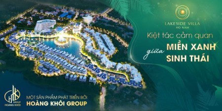 Bán biệt thự view Hồ hồ nam tại Thái Hòa Tân Uyên