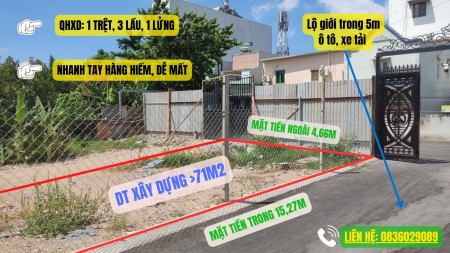 Đất cực rẻ 2 mặt tiền Hiệp Bình Phước - Giá siêu hời! Chỉ 4,7 tỷ đồng. ️ Liên hệ: 0836029089