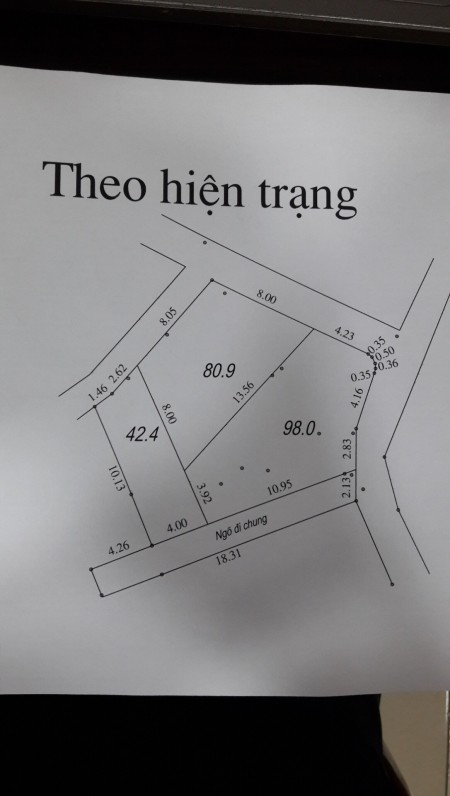 Bán đất Lâm Du Bồ Đề (gần Hồng Tiến) chính chủ 98m2. Giá chào nhanh 6 tỷ.