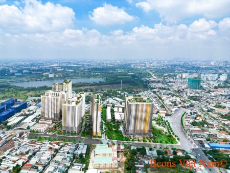Bcons City có TTTM chỉ 1.5 tỷ. Chỉ thanh toán 300 tr đến nhận nhà cam kết thuê 10tr - 14tr/th