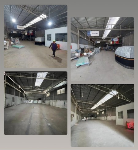 Kho xưởng cho thuê 450-550-1000m2, gần chung cư Thạnh Lộc, Quận 12