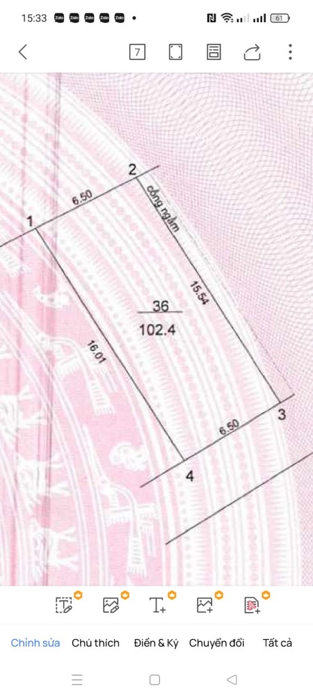 Bán đất thổ cư sổ đỏ Đặng Xá Gia Lâm 100m2