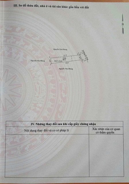 Cần bán đất sát chợ mới Tương Bình Hiệp dt 86m giá 1 tỷ 65 lh0384329615 Luyến