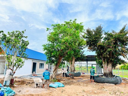 Bán nhà vườn biển-Sea Garden Homes view ruộng lúa ngay KDC và QL55