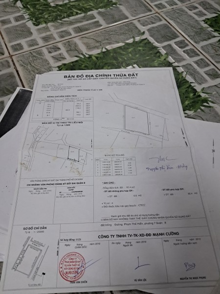 Đất nền vị trí đắc địa, tiềm năng sinh lời cao tại Quận 8, TP.HCM.