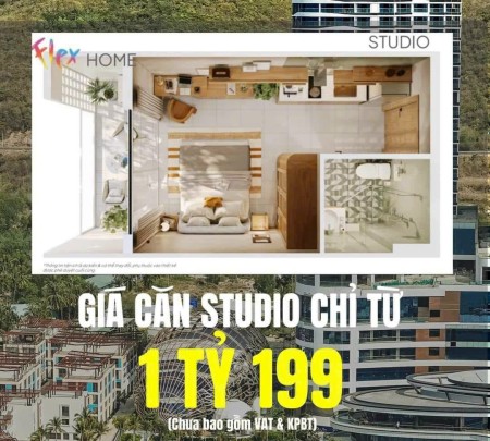 Chỉ với 1ty199 sở hữu ngay căn hộ view biển siêu đẹp