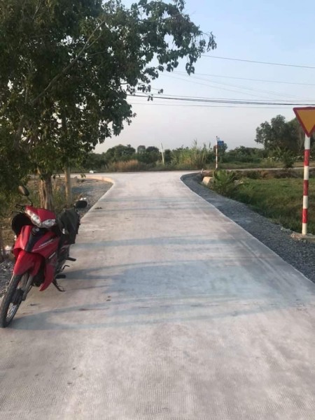 Bán lô đất 1/ đường Tỉnh lộ 7 vào 500m 103,7m thổ cư (5x20) Phước Thạnh Củ Chi Gía 850trieu