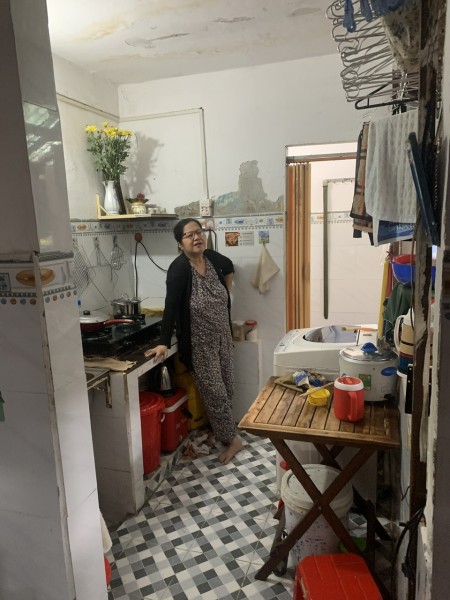 Cho thuê nguyên căn Lầu 3,C/c Phạm Thế Hiển, p.4, q.8. dt 40m2