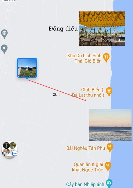 Đất nền gần biển thổ cư giá 330 triệu có sổ đỏ