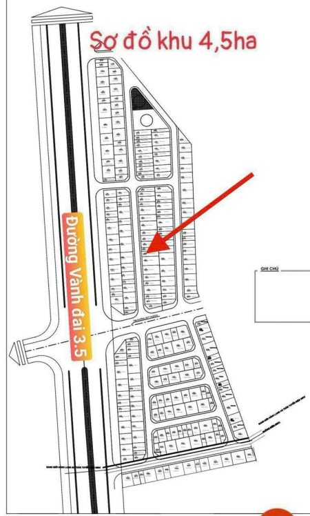 Chính chủ bán gấp lô đất diện tích 89,5m2 sát với đường Vành đai 3.5