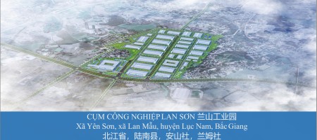Bán đất Cụm CN Lan Sơn- Lục Nam- Bắc Giang