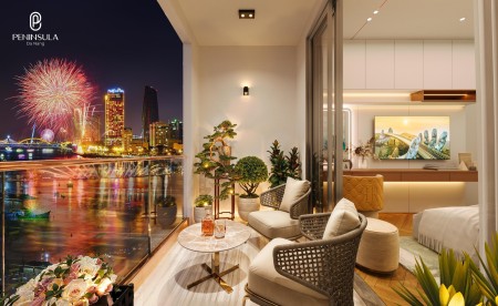 Peninsula Da Nang toà căn hộ hạng sang mặt tiền sông Hàn trung tâm Đà Nẵng
