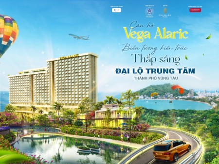 SỞ HỮU CĂN HỘ VEGA ALARIC 44M2 1PN - THE MARIS VŨNG TÀU ĐƯỜNG 3/2