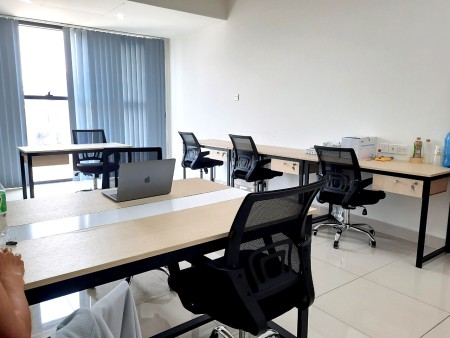 Cần cho thuê văn phòng quận 2 đầy đủ bàn ghế, không giới hạn thời gian làm việc