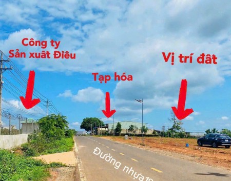 Đất mặt tiền, sổ sẵn, có 100m thổ cư, gần cty, khu du lịch - GIÁ RẺ