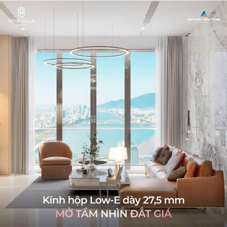 Top 3 căn đầu tư chắc thắng Peninsula Da Nang, view sông, biển, Sơn Trà, lợi nhuận, thanh khoản cao