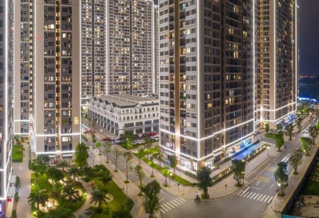 Bán Shop chấn đế tòa SA3 đông dân cư, gần trượng học, điểm xe bus Vinhomes Smart City giá 150tr/m
