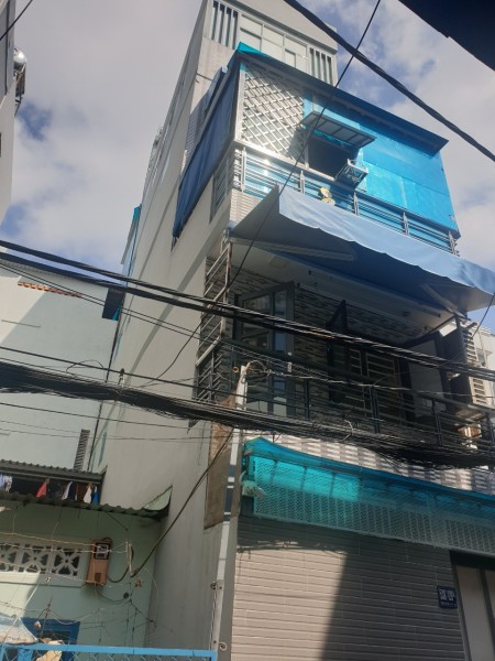 Nhà hẻm Mới Xây Dựng Cán Bán gấp khu dân cư đông đúc, giá tốt, pháp lý chính chủ