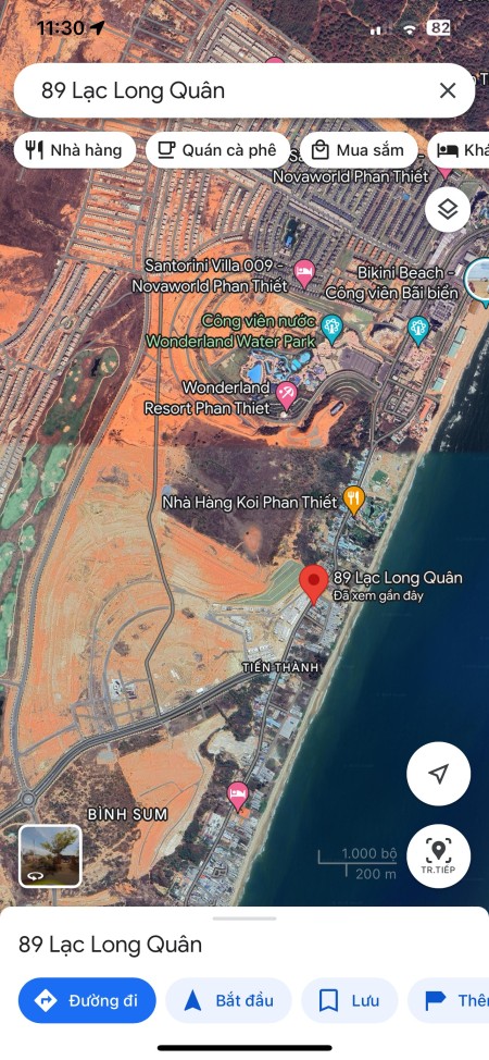 Chính chủ cần bán nhà mặt tiền đường Lạc Long Quân, xã Tiến Thành, tp. Phan Thiết, Bình Thuận
