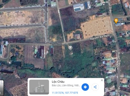 Bán lô đất đẹp mặt tiền Nguyễn Bá Ngọc, Lộc Châu, Bảo Lộc
