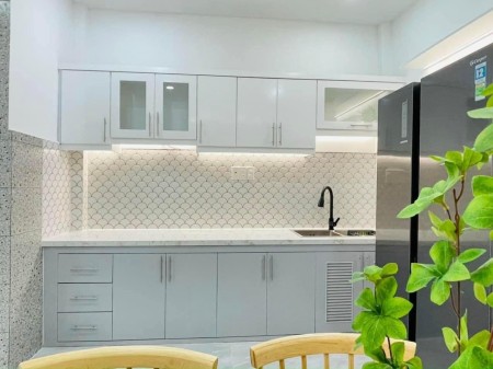 Nhà Lê Văn Sỹ, P13, Q3 xây 58m2 1 trệt 1 lầu, gần THCS Đoàn Thị Điểm. Giá 3tỷ050, hẻm 5m, sổ riêng