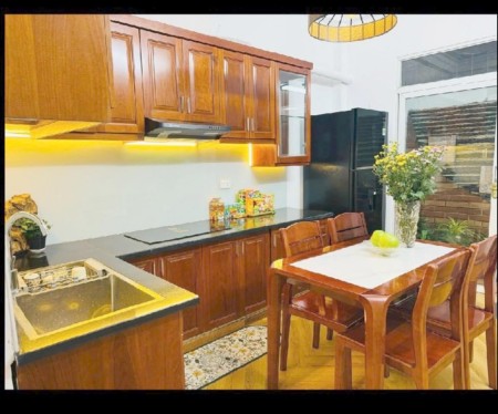 Nhà dân xây ở sướng. Đẹp sang. Full mọi thất - dân xây chắc chắn, 51m, St: 4 tầng