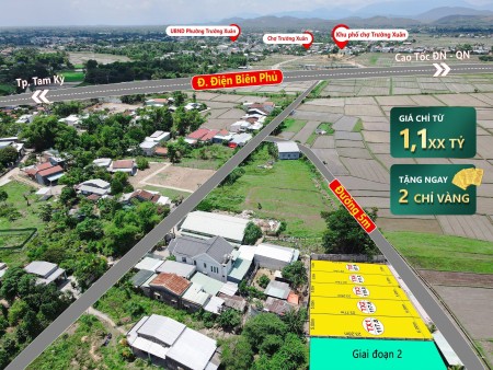 Đất Nền Ngay Trung Tâm Tam Kỳ - Trường Xuân ngang 7m - Chỉ 1,1 tỷ xxtr/lô (Đã có Sổ )