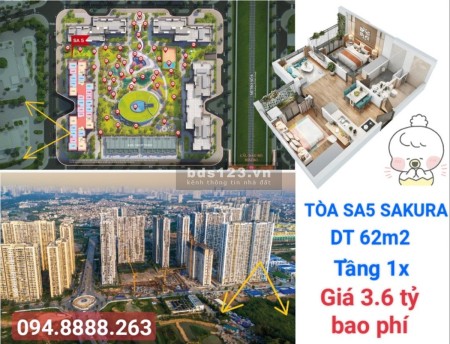 Căn hộ mới Vinhomes Smart City nguyên zin nhận nhà tháng 10 luôn