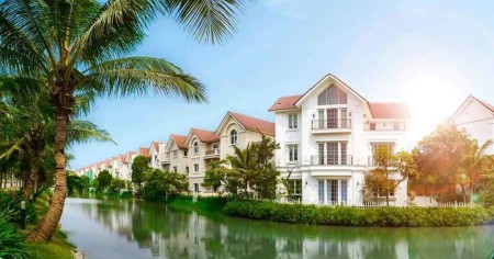 Biệt thự đơn lập góc hoàn thiện cao cấp, có hầm Vinhomes Riverside Long Biên, Hà Nội (0985941715)