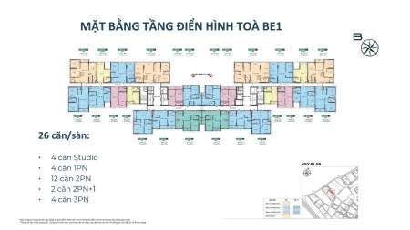 Cơ hội sở hữu căn hộ 2 ngủ 2wc giá từ móng hot nhất tòa Beverly 1 đặc biệt miễn lãi đến 4 năm