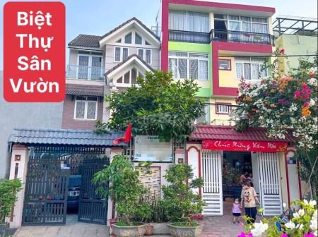 BÁN BIỆT THỰ SÂN VƯỜN 400m2 MỚI XÂY ĐƯỜNG LÊ VĂN LƯƠNG NHÀ BÈ, TẶNG TOÀN BỘ NỘI THẤT, GIÁ 10,2 TỶ